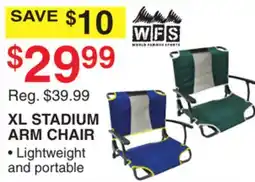 Dunham's Sports XL STADIUM ARM CHAIR offer