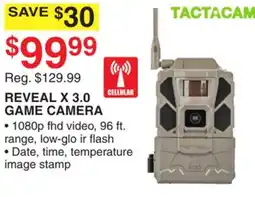 Dunham's Sports TACTACAM REVEAL X 3.0 GAME CAMERA offer