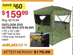 Dunham's Sports OUTLOOK EVO ULTRA MAX 270 BLIND offer