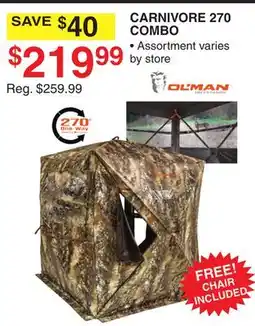 Dunham's Sports CARNIVORE 270 COMBO offer