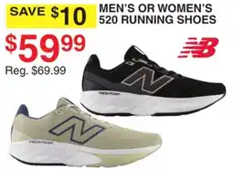 Dunham's Sports MEN'S OR WOMEN'S 520 RUNNING SHOES offer