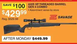 Dunham's Sports AXIS XP THREADED BARREL GEN 4 COMBO offer