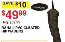 Dunham's Sports RANA II PVC CLEATED HIP WADERS offer