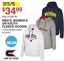 Dunham's Sports MEN'S, WOMEN'S OR YOUTH FLEECE HOODIE offer