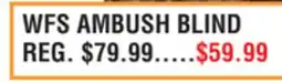Dunham's Sports WFS AMBUSH BLIND offer
