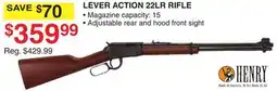 Dunham's Sports LEVER ACTION 22LR RIFLE offer