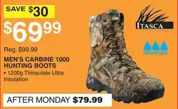 Dunham's Sports MEN'S CARBINE 1000 HUNTING BOOTS offer
