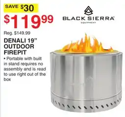 Dunham's Sports DENALI 19 OUTDOOR FIREPIT offer