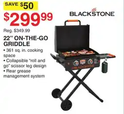 Dunham's Sports 22 ON-THE-GO GRIDDLE offer