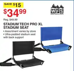 Dunham's Sports STADIUM TECH PRO XL STADIUM SEAT offer