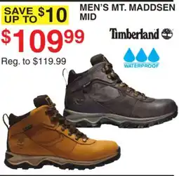 Dunham's Sports TIMBERLAND MEN'S MT. MADDSEN MID offer