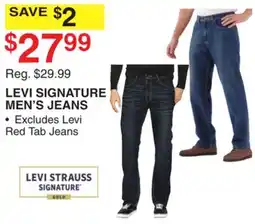 Dunham's Sports LEVI SIGNATURE MEN'S JEANS offer