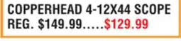 Dunham's Sports COPPERHEAD 4-12X44 SCOPE offer