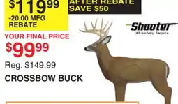 Dunham's Sports CROSSBOW BUCK offer
