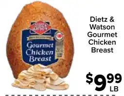 Valu Market Dietz & Watson Gourmet Chicken Breast offer