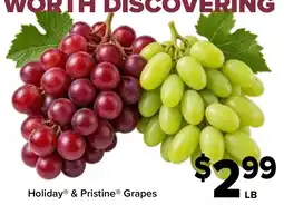 Valu Market Holiday & Pristine Grapes offer