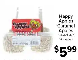Valu Market Happy Apples Caramel Apples offer