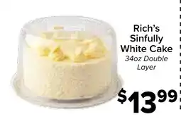 Valu Market Rich's Sinfully White Cake offer