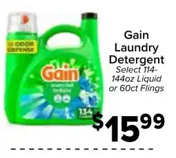 Valu Market Gain laundry detergent offer