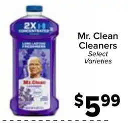 Valu Market Mr. Clean Cleaners offer