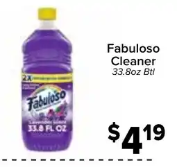 Valu Market Fabuloso cleaner offer