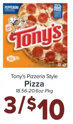 Valu Market Tony's Pizzeria Style Pizza offer