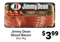 Valu Market Jimmy Dean Sliced Bacon offer
