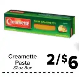 Valu Market Creamette Pasta offer
