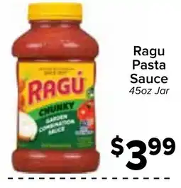 Valu Market Ragu pasta sauce offer