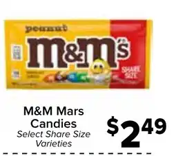 Valu Market M&M Mars Candies offer