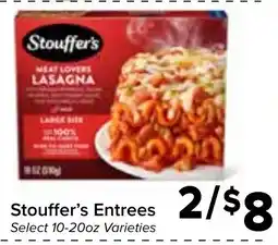 Valu Market Stouffer's Entrees offer