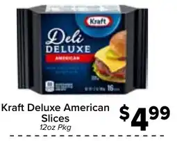 Valu Market Kraft deluxe american slices offer