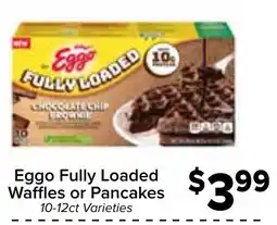 Valu Market Eggo Fully Loaded Waffles or Pancakes offer