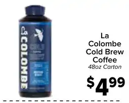 Valu Market La Colombe cold brew coffee offer