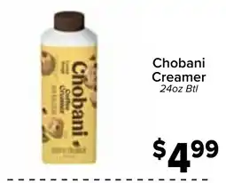 Valu Market Chobani Creamer offer