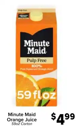 Valu Market Minute Maid Orange Juice offer