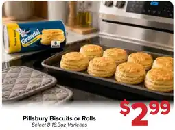 Valu Market Pillsbury Biscuits or Rolls offer