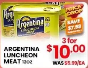 Argentina luncheon meat