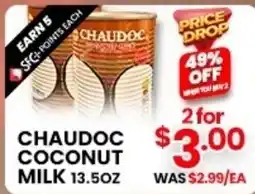 Seafood City Chaudoc coconut milk offer