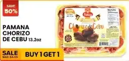 Seafood City Pamana chorizo de cebu offer