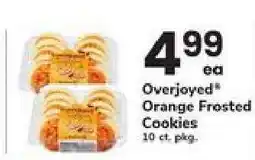 Safeway Overjoyed Orange Frosted Cookies offer