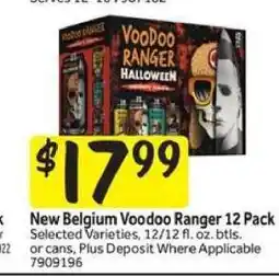 Stop&Shop New Belgium Voodoo Ranger 12 Pack offer
