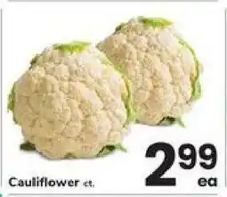 Safeway Cauliflower offer