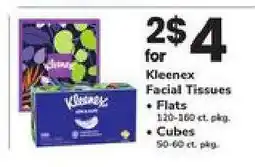 Safeway Kleenex Facial Tissues offer