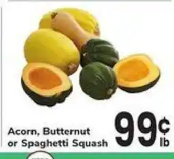 Safeway Acorn, Butternut or Spaghetti Squash offer