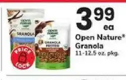 Safeway Open Nature Granola offer