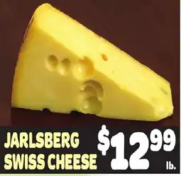 Gristedes Jarlsberg Swiss Cheese offer