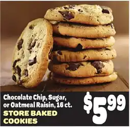 Gristedes Store Baked Cookies offer