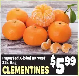 Gristedes Imported, Global Harvest Clementines offer