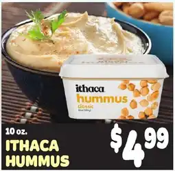 Gristedes Ithaca hummus offer